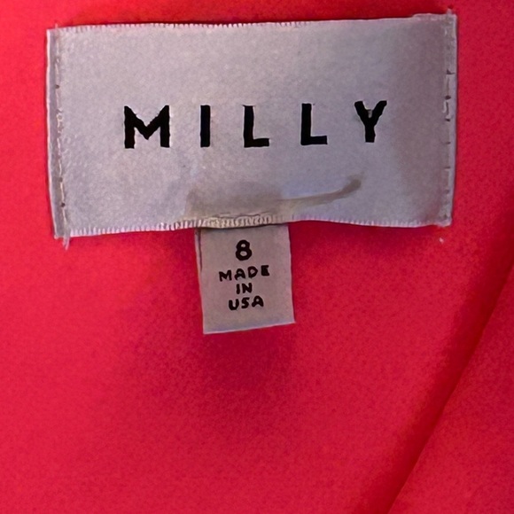 MILLY dress. STUNNING!! Sleeveless. Bright. Size 8 - Picture 3 of 7